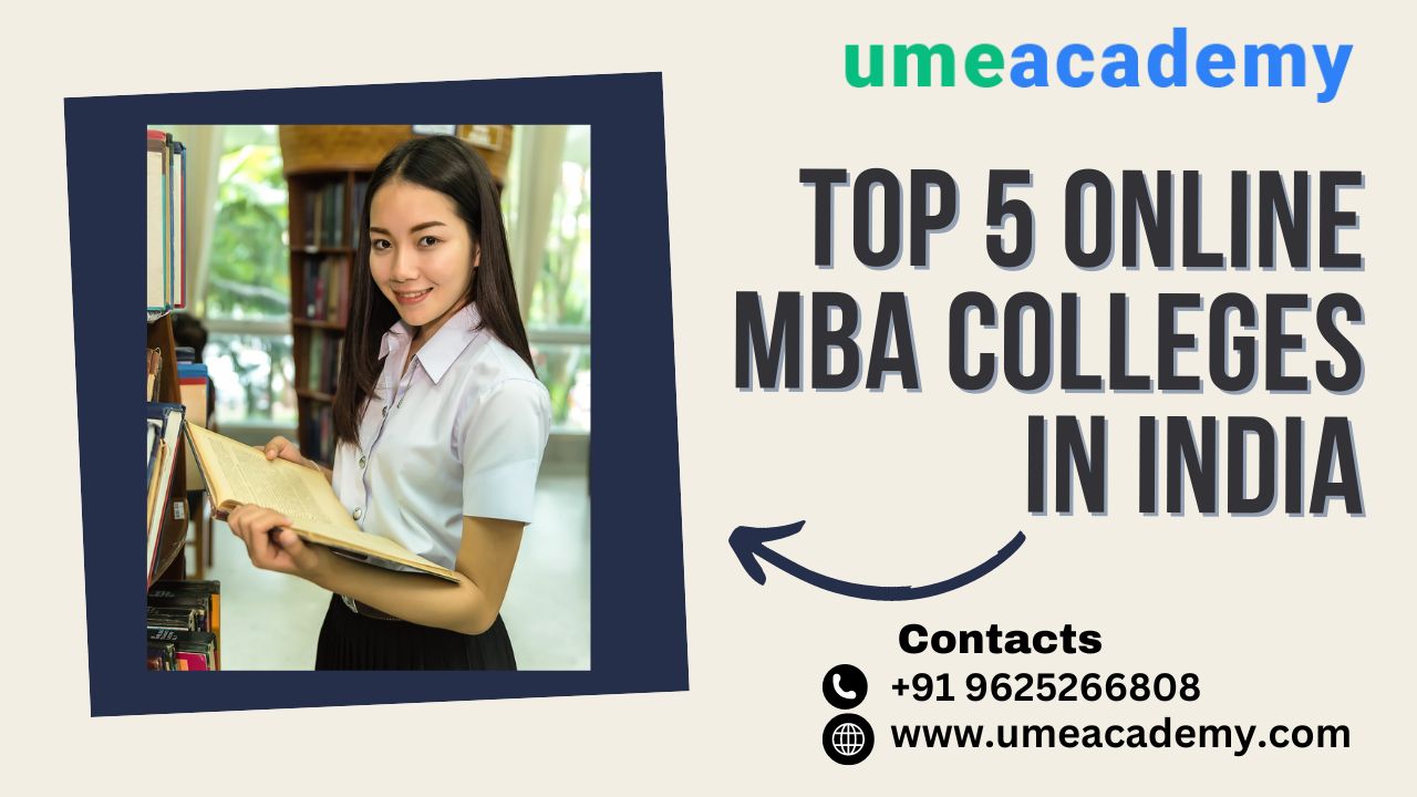 Top 5 Online Mba Colleges In India